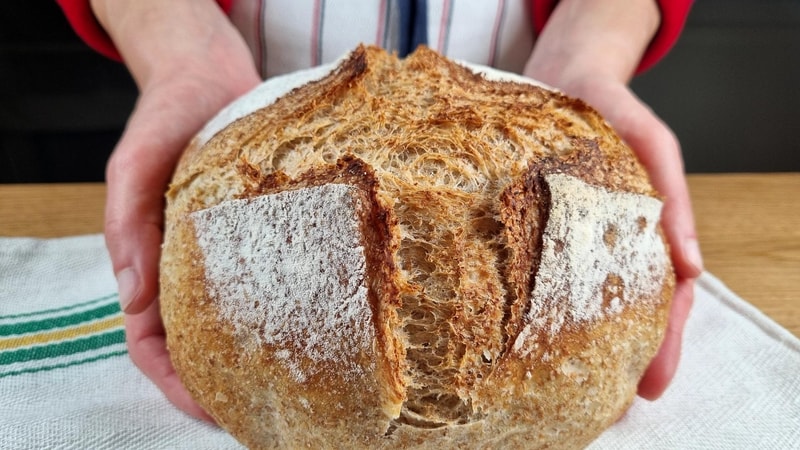 Perfect 4-Ingredient Whole Wheat Bread