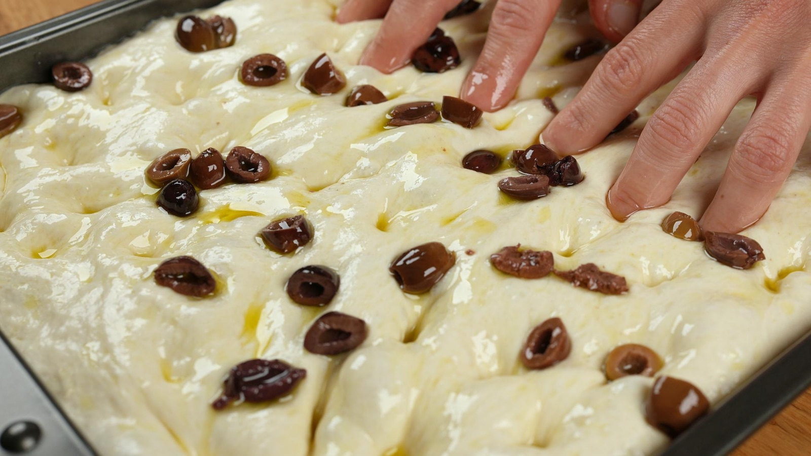 Olive Focaccia - Same Day Recipe