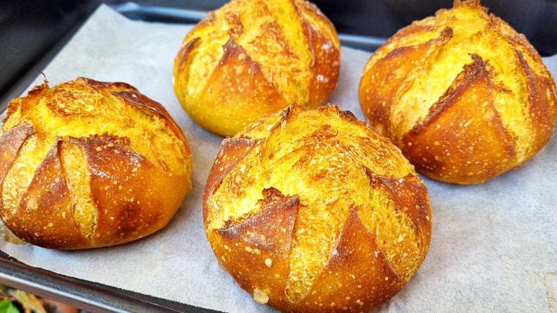 Pumpkin Season Bread - Crispy Outside, Amazingly Soft Inside