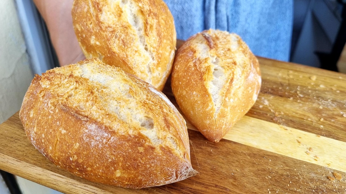 Wheat Grain Shaped Bread by Food Language