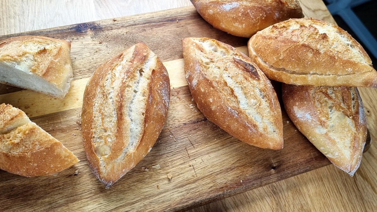 Wheat Grain Shaped Bread by Food Language