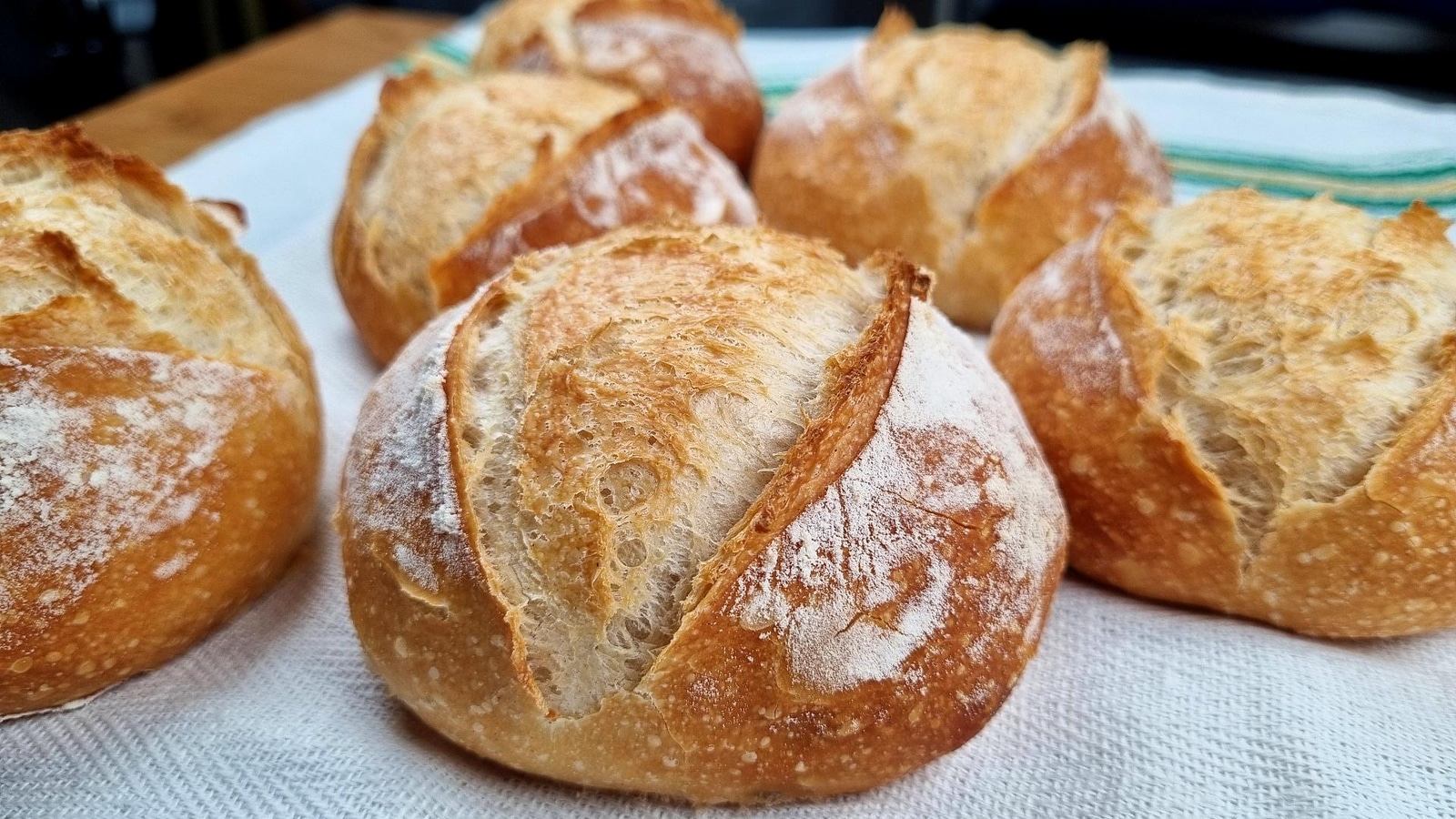 Spelt Flour Bread with Olive Oil