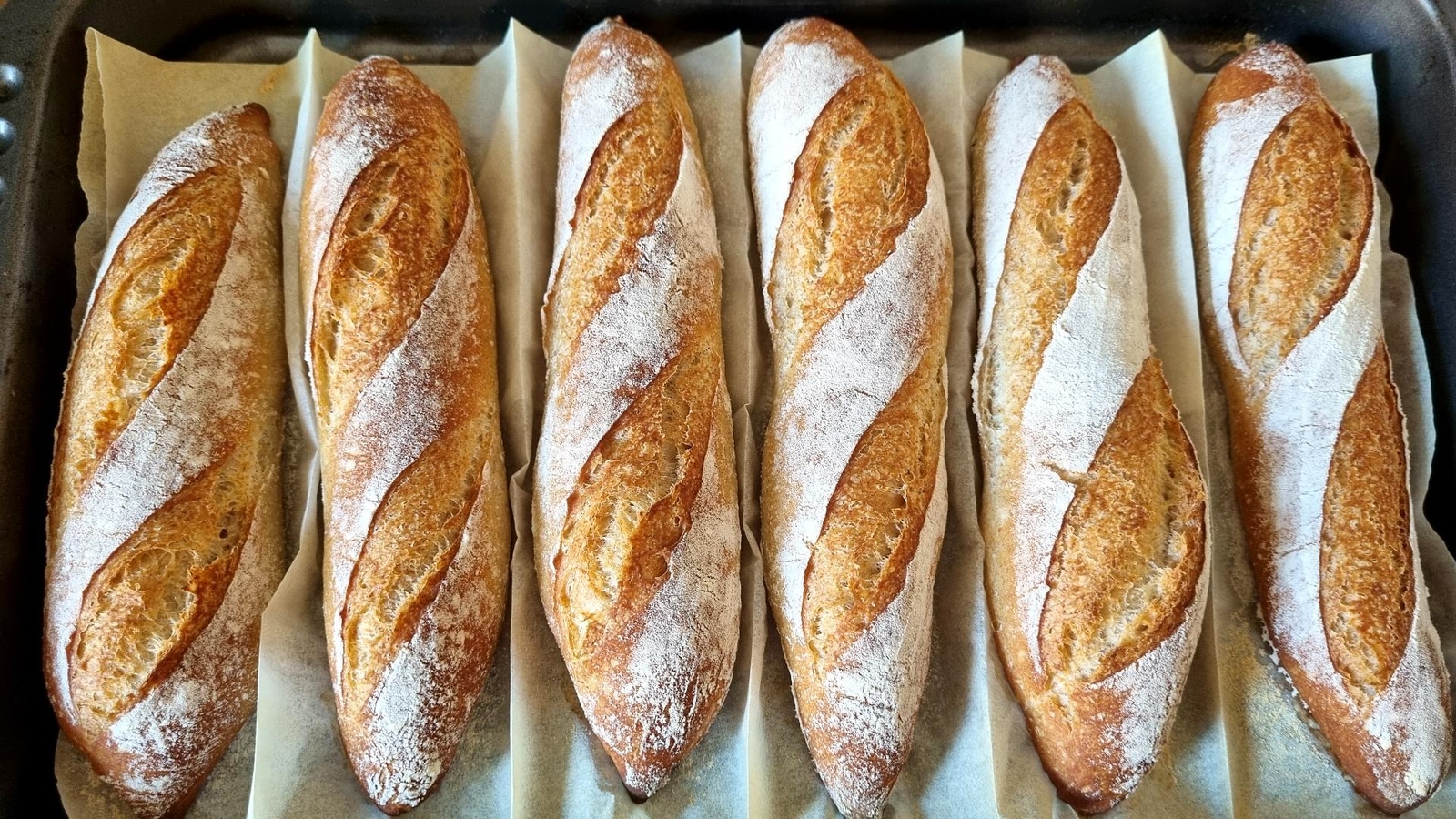 Whole Wheat Mini Baguettes